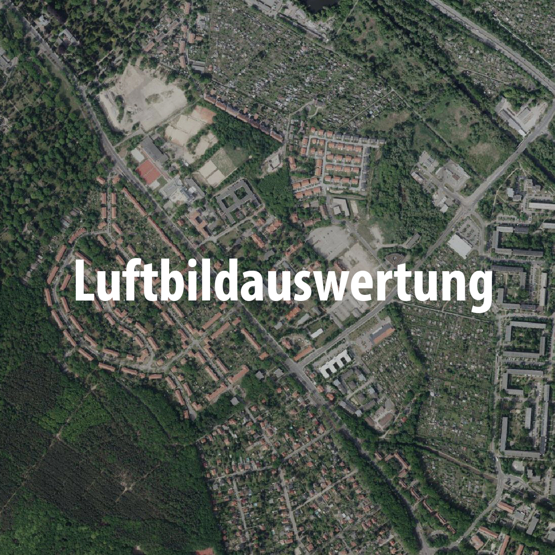 Ausbildung Arbeitsbereich Luftbildbearbeitung