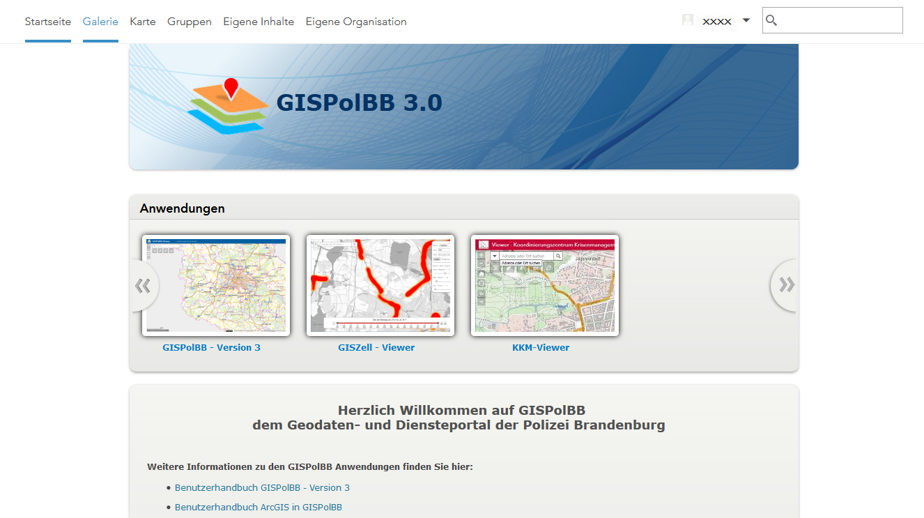 Vorschau Portal GISPolBB