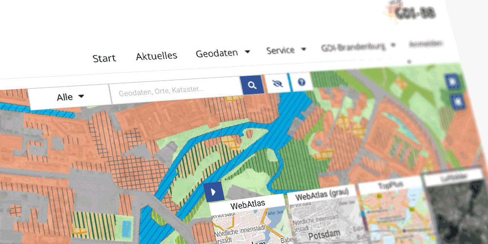 Modern und nutzerfreundlich: Das neue Geoportal Brandenburg