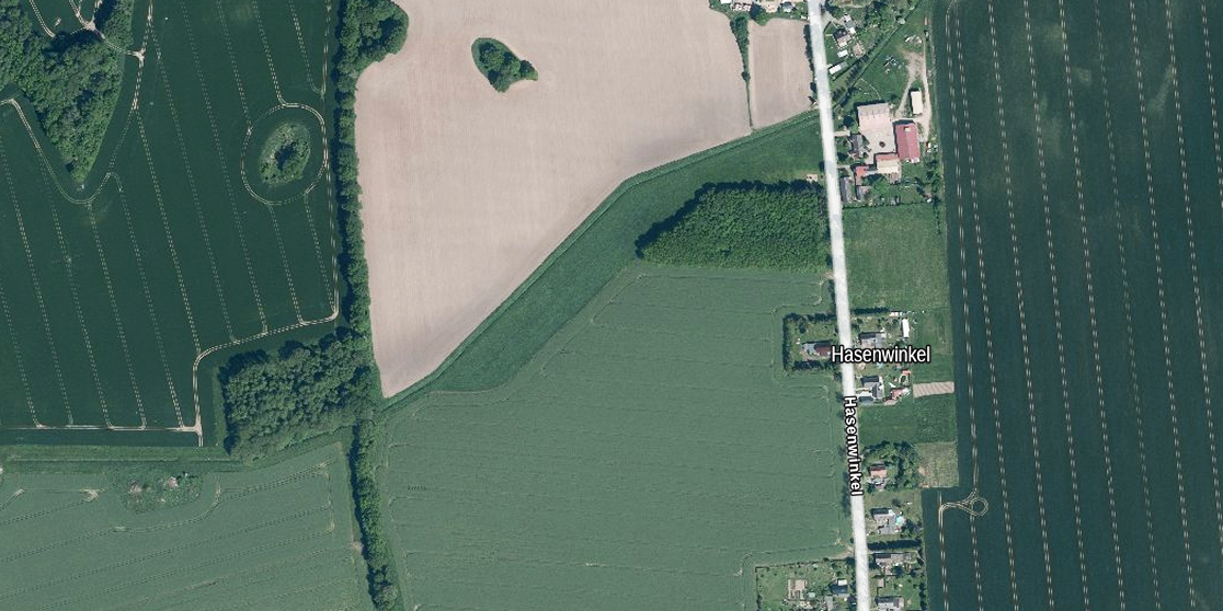 öffnet Screenshot aus dem BRANDENBURGVIEWER: Zu sehen ist Hasenwinkel in Pritzwalk (LK Prignitz) 