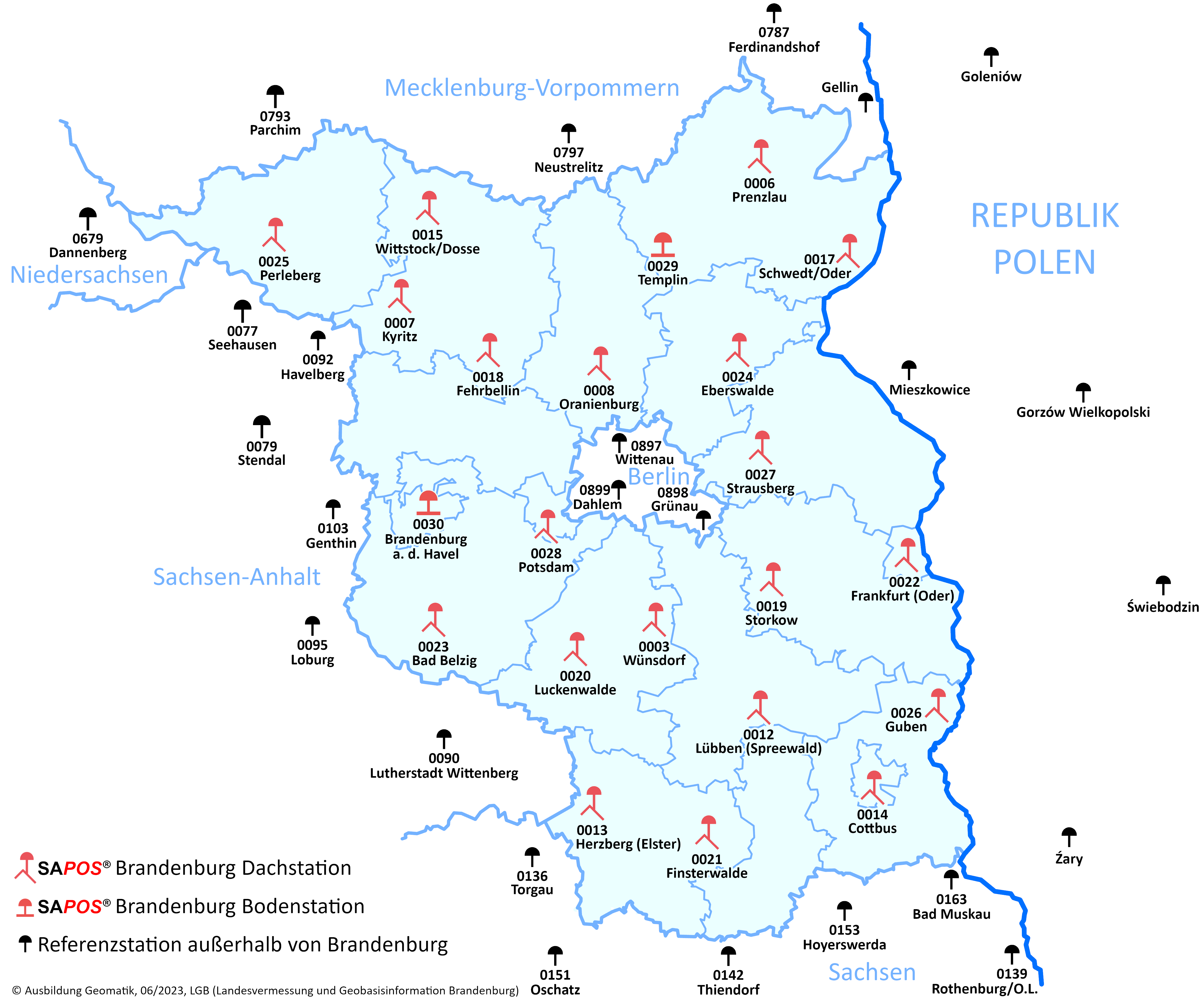 SAPOS-Referenzstationen