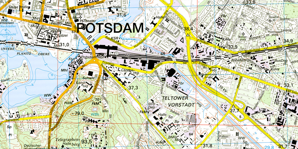 Vorschau Topographische Karten (1987-2004)