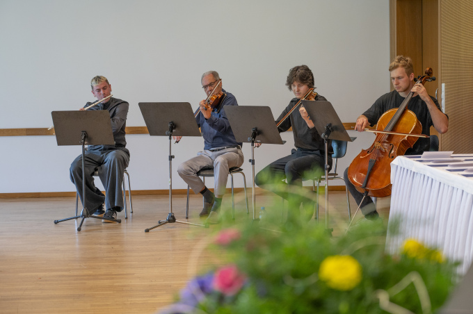 Musikalische Begleitung der Zeugnisübergabe 2025 im Kleist Forum