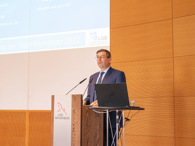 Tag der Geoinformation 2022 - Rückblick - Uwe Schüler, Innenstaatssekretär