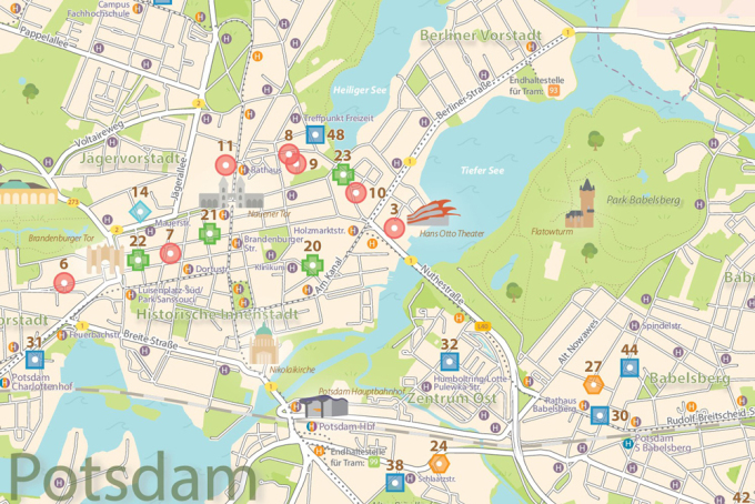 Ravenstein Projekt 2024 - Detailansicht Faltkarte "Hier geht´s um Dich!" 