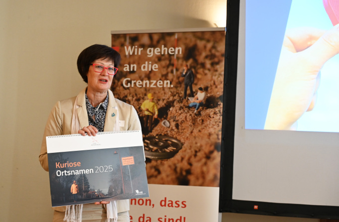 Foto von Frau Fabian (Präsidentin der LGB)