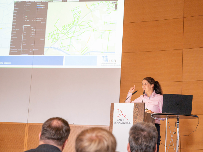 Tag der Geoinformation 2022 - Rückblick - Martina Braune (LGB)